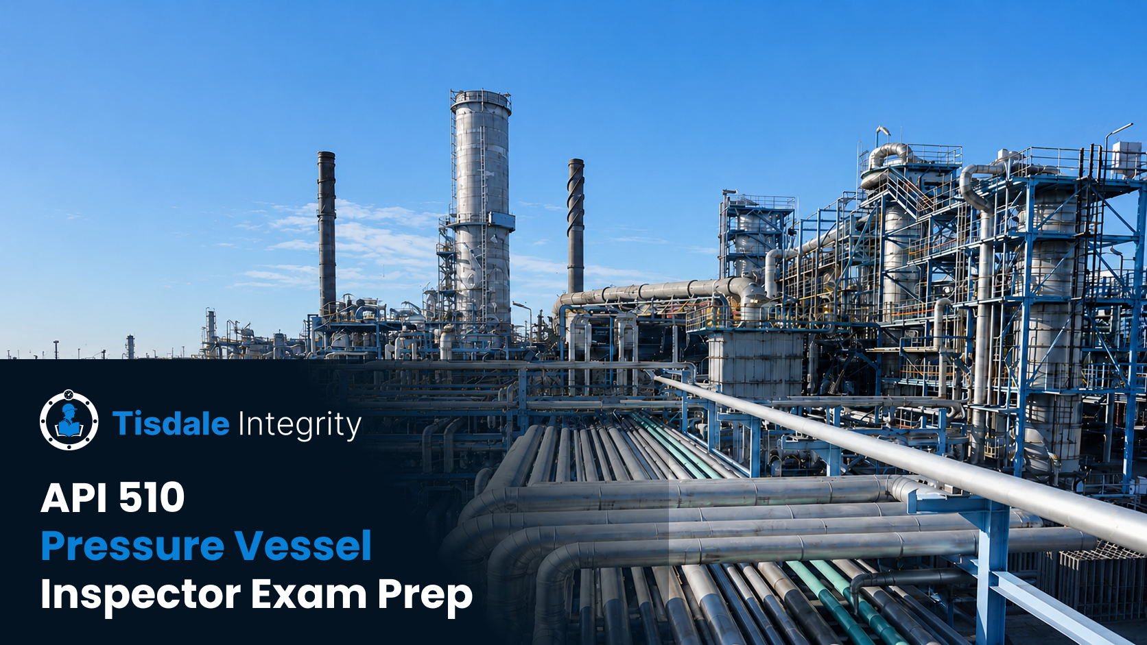 API 510 – Pressure Vessel Inspector Exam Preparation Course