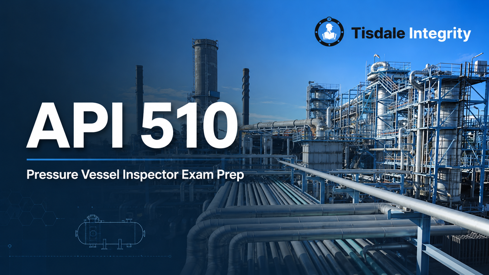 API 510 - Pressure Vessel Inspector (Exam Preparation Course)