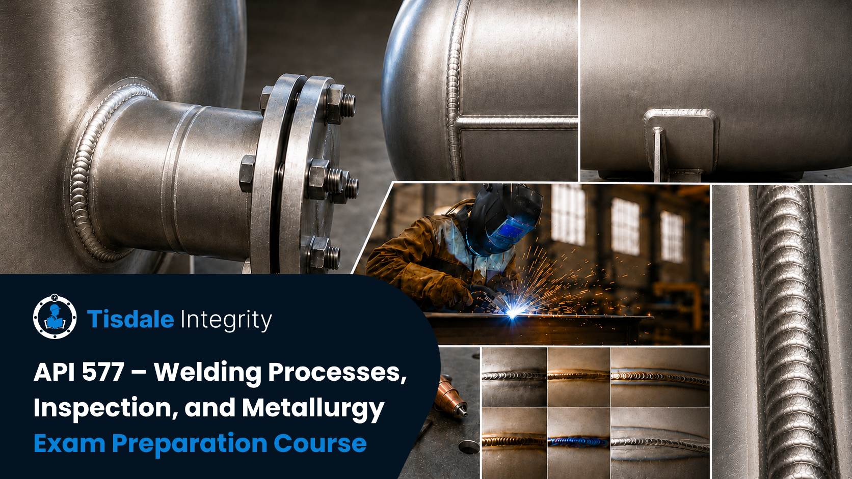 API 577 – Welding Inspection and Metallurgy Exam Preparation Course